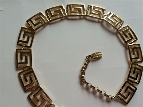 cintura versace ebay|GIANNI VERSACE CINTURA VINTAGE .